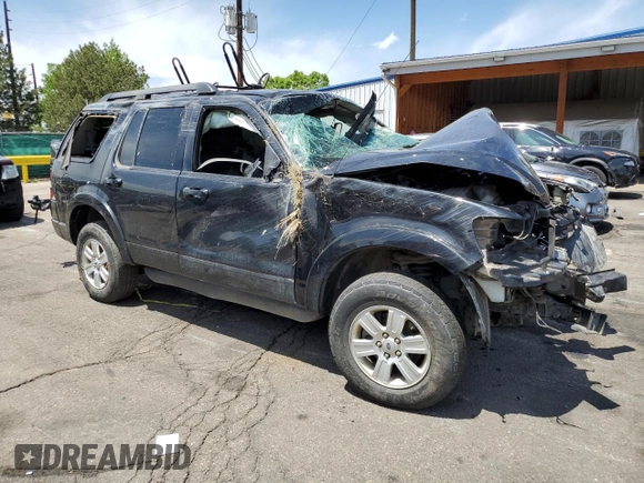 2009 Ford Explorer XLT with VIN 1FMEU73E19UA17112, listed as a Copart auction lot 58079585 with 80,832 mi miles and Non repairable. Bid and sale history available at DreamBid. Image 4.