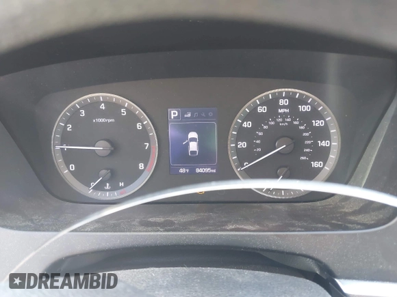 2017 Hyundai Sonata SE with VIN 5NPE24AF6HH594716, listed as a IAAI auction lot 41586899 with 84,095 mi miles and . Bid and sale history available at DreamBid. Image 7.