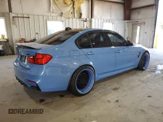 2015 BMW M3 with VIN WBS3C9C59FP804130, listed as a Copart auction lot 65192563 with 67,939 mi miles. Bid and sale history available at carsss.com. Image 3.