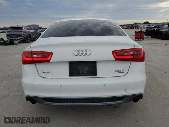 2015 Audi A6 3.0T Prestige with VIN WAUHGAFCXFN031884, listed as a Copart auction lot 41890843 with 136,077 mi miles. Bid and sale history available at carsss.com. Image 6.