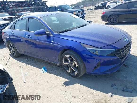 2023 Hyundai Elantra SEL with VIN 5NPLS4AG7PH106792, listed as a IAAI auction lot 41672413 with 34,774 mi miles and . Bid and sale history available at DreamBid. Image 1.