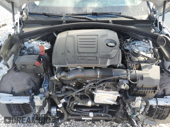 2025 Land Rover Range Rover Velar Dynamic SE with VIN SALYL2EX3SA398872, listed as a Copart auction lot 43451045 with 4,736 mi miles and Salvage title. Bid and sale history available at DreamBid. Image 12.