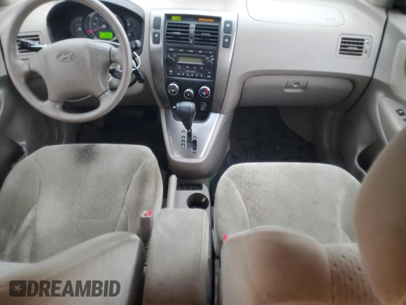 2005 Hyundai Tucson GLS with VIN KM8JN72DX5U214908, listed as a Copart auction lot 76346024 with 152,677 mi miles and Salvage Title. Bid and sale history available at carsss.com. Image 8.