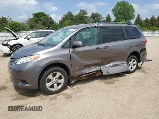 2016 Toyota Sienna LE AAS с VIN 5TDKK3DC7GS763990, выставлен на аукционе Copart как лот 57080655 с пробегом 74 036 миль миль и Списание • Salvage title. История ставок и продаж доступна на DreamBid. Изображение 1.