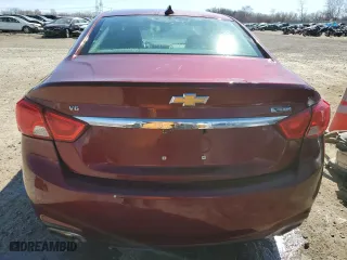 2017 Chevrolet Impala Premier with VIN 2G1145S30H9132831, listed as a Copart auction lot 46284115 with 141,164 mi miles and Salvage Title. Bid and sale history available at carsss.com. Image 6.
