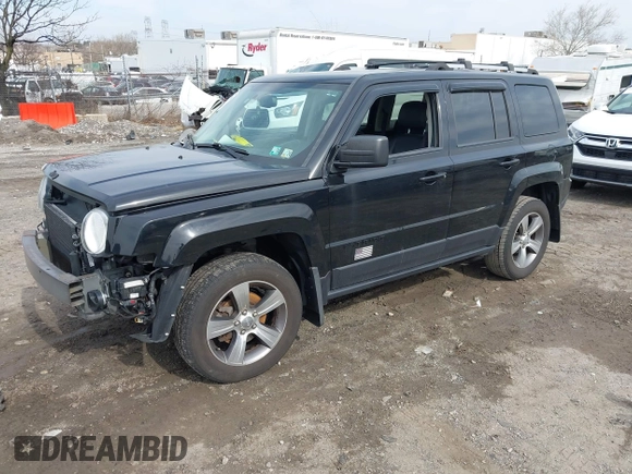 2016 Jeep Patriot High Altitude Edition with VIN 1C4NJRFB7GD789654, listed as a IAAI auction lot 41800088 with 47,739 mi miles. Bid and sale history available at carsss.com. Image 20.
