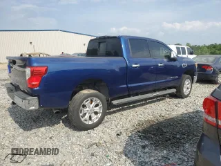 2016 Nissan Titan SV with VIN 1N6BA1F22GN502023, listed as a Copart auction lot 54118535 with 155,760 mi miles and Salvage title. Bid and sale history available at DreamBid. Image 3.