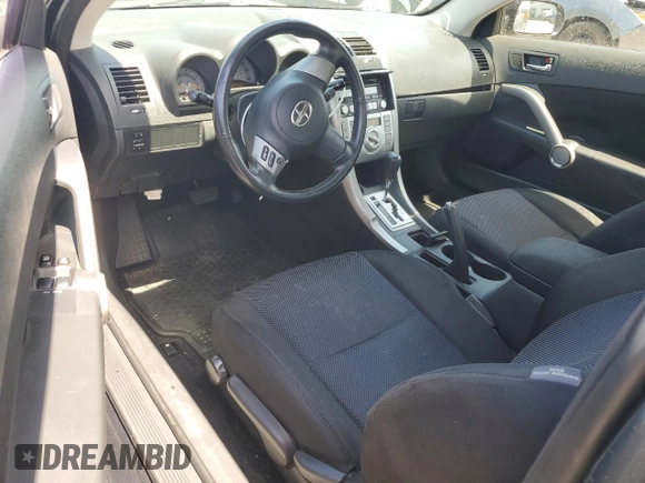 2008 Scion tC Spec with VIN JTKDE167480251220, listed as a Copart auction lot 57328095 with 162,700 mi miles and Clean Title. Bid and sale history available at DreamBid. Image 8.