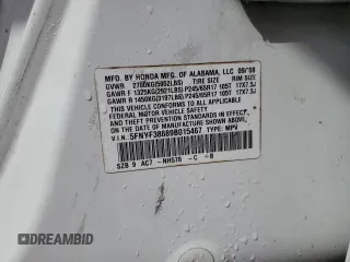 2009 Honda Pilot EX-L z VIN 5FNYF38689B015467, wystawiony jako Copart lot #50824945 z przebiegiem 150 853 mil mil oraz Szkoda całkowita • Salvage title. Historia ofert i sprzedaży dostępna na DreamBid. Obrazek 13.