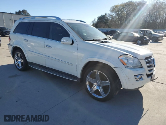 2008 Mercedes-Benz GL-Class 5.5L with VIN 4JGBF86E88A397239, listed as a Copart auction lot 49077385 with 207,217 mi miles and Salvage Title. Bid and sale history available at carsss.com. Image 4.