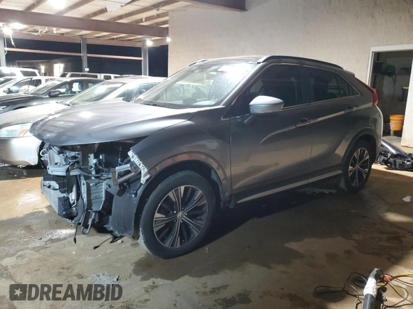 2020 Mitsubishi Eclipse Cross SE with VIN JA4AS5AA2LZ017086, listed as a Copart auction lot 87841555 with 37,545 mi miles and Salvage title. Bid and sale history available at DreamBid. Image 1.