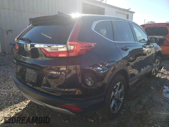 2017 Honda CR-V EX-L with VIN 5J6RW2H82HL018077, listed as a Copart auction lot 64890662 with 59,372 mi miles. Bid and sale history available at carsss.com. Image 4.
