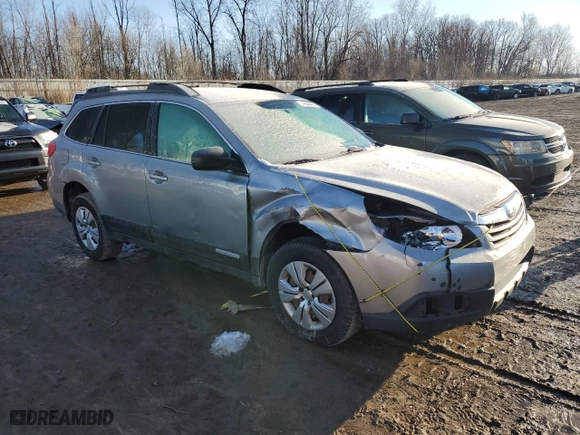 2010 Subaru Outback 2.5i with VIN 4S4BRBAC1A1363840, listed as a Copart auction lot 49488905 with 165,925 mi miles and Clean Title. Bid and sale history available at carsss.com. Image 4.