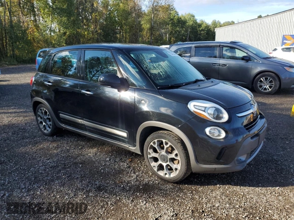 2014 FIAT 500L Trekking with VIN ZFBCFADH5EZ024494, listed as a Copart auction lot 73215814 with 239,721 mi miles and Clean Title. Bid and sale history available at carsss.com. Image 4.
