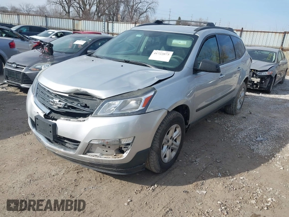 2013 Chevrolet Traverse LS with VIN 1GNKRFEDXDJ268221, listed as a IAAI auction lot 41722075 with 142,993 mi miles. Bid and sale history available at carsss.com. Image 17.