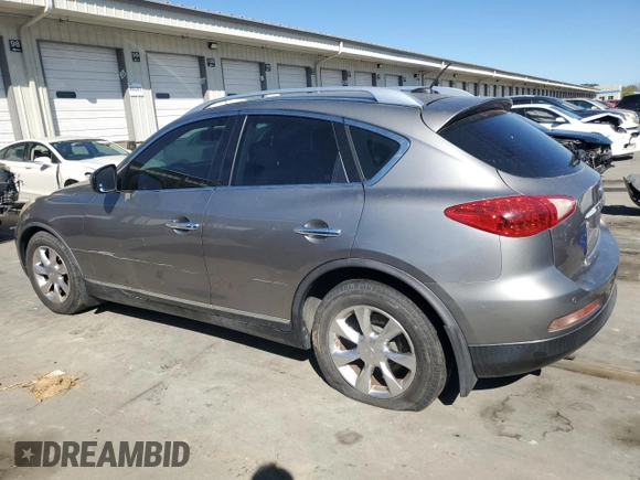 2008 Infiniti EX Journey with VIN JNKAJ09E08M304917, listed as a Copart auction lot 46478945 with Not provided miles and Clean title. Bid and sale history available at DreamBid. Image 2.