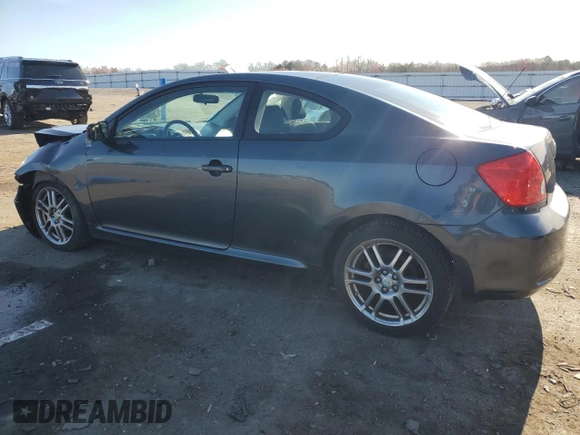 2007 Scion tC Spec with VIN JTKDE177670186674, listed as a Copart auction lot 50547635 with 264,867 mi miles and Salvage Title. Bid and sale history available at carsss.com. Image 2.