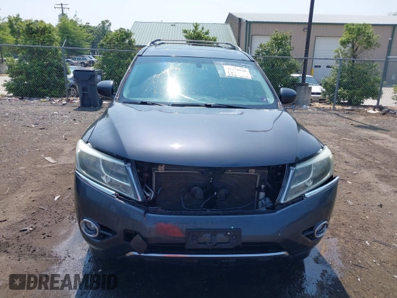 2013 Nissan Pathfinder SL with VIN 5N1AR2MM0DC613562, listed as a IAAI auction lot 42378840 with 113,898 mi miles and . Bid and sale history available at DreamBid. Image 13.