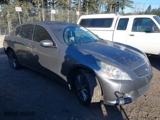 2012 Infiniti G25 Sedan x with VIN JN1DV6AR9CM731559, listed as a IAAI auction lot 41507459 with 106,823 mi miles. Bid and sale history available at carsss.com. Image 1.