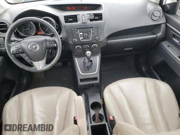2012 Mazda 5 Touring with VIN JM1CW2CL2C0113997, listed as a Copart auction lot 54355345 with 126,267 mi miles and Salvage Title. Bid and sale history available at DreamBid. Image 8.