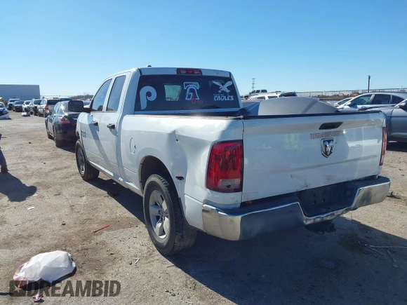 2014 Ram 1500 Tradesman with VIN 1C6RR6FG5ES121520, listed as a IAAI auction lot 41169494 with 208,827 mi miles and . Bid and sale history available at DreamBid. Image 3.