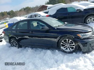 2024 Volkswagen Jetta Sport with VIN 3VWBM7BU4RM036559, listed as a IAAI auction lot 41513841 with 19,628 mi miles and . Bid and sale history available at DreamBid. Image 14.