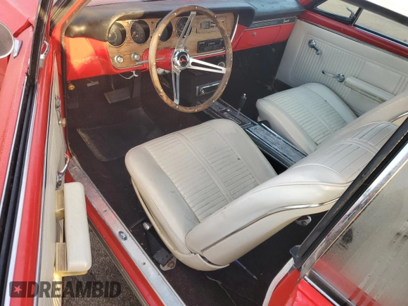 1966 Pontiac GTO z VIN 235676P261739, wystawiony jako Copart lot #75633424 z przebiegiem 23 103 mil mil oraz Szkoda całkowita • Salvage title. Historia ofert i sprzedaży dostępna na DreamBid. Obrazek 8.