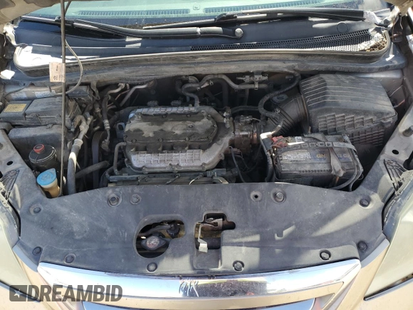 2005 Honda Odyssey EX with VIN 5FNRL38495B400655, listed as a Copart auction lot 49231485 with 0 mi miles and Salvage Title. Bid and sale history available at carsss.com. Image 12.