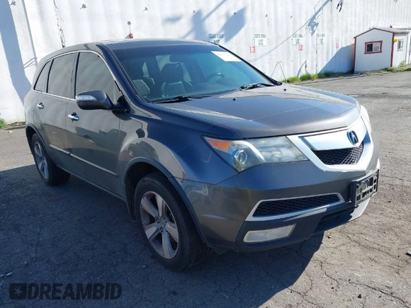 2012 Acura MDX Tech Pkg with VIN 2HNYD2H39CH520242, listed as a IAAI auction lot 42065248 with 268,848 mi miles. Bid and sale history available at carsss.com. Image 1.