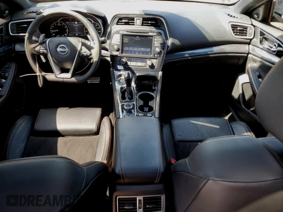 2023 Nissan Maxima SR with VIN 1N4AA6EV2PC507537, listed as a Copart auction lot 53750525 with 16,659 mi miles and Clean title. Bid and sale history available at DreamBid. Image 8.