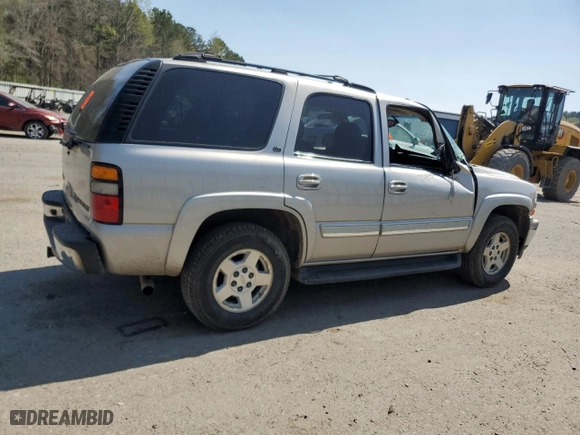 2005 Chevrolet Tahoe LT with VIN 1GNEC13T85R101175, listed as a Copart auction lot 49727485 with 187,301 mi miles and Salvage Title. Bid and sale history available at carsss.com. Image 3.