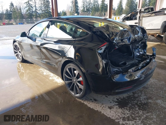 2020 Tesla Model 3 Performance z VIN 5YJ3E1EC2LF805320, wystawiony jako IAAI lot #41799172 z przebiegiem 24 253 mil mil oraz . Historia ofert i sprzedaży dostępna na DreamBid. Obrazek 3.