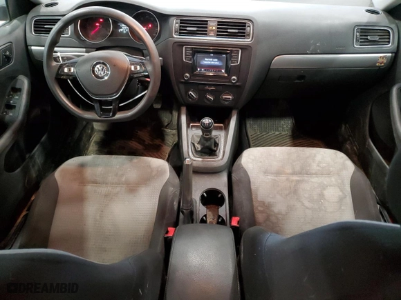 2017 Volkswagen Jetta 1.4T S with VIN 3VW167AJXHM324906, listed as a Copart auction lot 47928385 with 167,977 mi miles and Salvage Title. Bid and sale history available at carsss.com. Image 8.