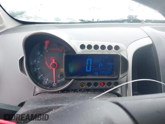 2014 Chevrolet Sonic LT with VIN 1G1JC5SH3E4148938, listed as a IAAI auction lot 41614802 with 135,847 mi miles and . Bid and sale history available at DreamBid. Image 7.