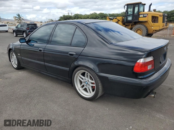 2003 BMW 5 Series 540i with VIN WBADN53473GF71558, listed as a Copart auction lot 73231584 with 153,289 mi miles and Salvage Title. Bid and sale history available at carsss.com. Image 2.