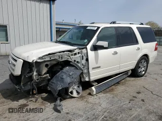 2008 Ford Expedition Limited z VIN 1FMFU19598LA75210, wystawiony jako Copart lot #51532025 z przebiegiem 276 757 mil mil oraz Szkoda całkowita • Salvage title. Historia ofert i sprzedaży dostępna na DreamBid. Obrazek 1.