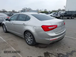 2014 Kia Cadenza Premium with VIN KNALN4D72E5149014, listed as a IAAI auction lot 41719637 with 199,512 mi miles and . Bid and sale history available at DreamBid. Image 3.