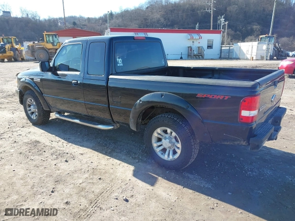 2007 Ford Ranger STX with VIN 1FTYR44U37PA59459, listed as a IAAI auction lot 41721881 with 250,449 mi miles. Bid and sale history available at carsss.com. Image 3.