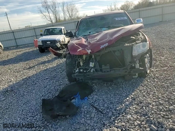 2012 Jeep Grand Cherokee Overland with VIN 1C4RJFCG1CC113295, listed as a Copart auction lot 49785785 with 0 mi miles and Salvage Title. Bid and sale history available at carsss.com. Image 11.