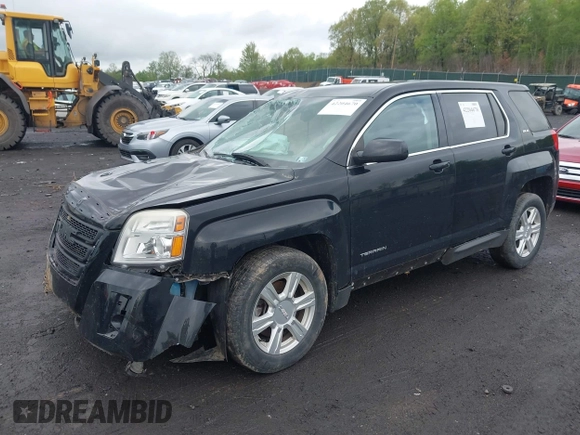 2015 GMC Terrain SLE with VIN 2GKFLVEK1F6415874, listed as a IAAI auction lot 42204670 with 45,709 mi miles and . Bid and sale history available at DreamBid. Image 2.