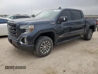 2021 GMC Sierra 1500 AT4 with VIN 1GTP9EEL9MZ417848, listed as a Copart auction lot 51589095 with 54,268 mi miles and Clean title. Bid and sale history available at DreamBid. Image 1.