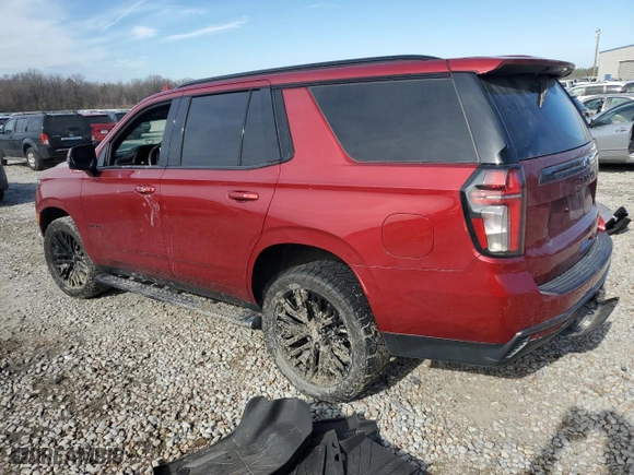 2022 Chevrolet Tahoe Z71 with VIN 1GNSKPKD1NR140015, listed as a Copart auction lot 88928635 with 0 mi miles and Salvage Title. Bid and sale history available at carsss.com. Image 2.