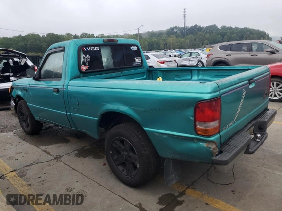 1994 Ford Ranger Splash with VIN 1FTCR10A4RPB83893, listed as a Copart auction lot 73578864 with 223,378 mi miles and Salvage Title. Bid and sale history available at DreamBid. Image 2.