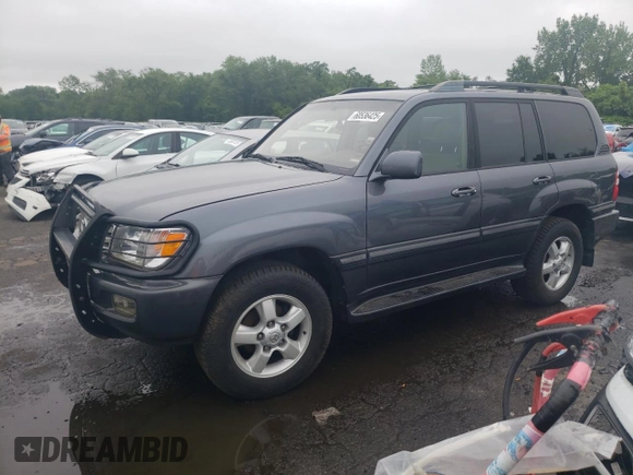 2005 Toyota Land Cruiser z VIN JTEHT05J752069738, wystawiony jako Copart lot #60536425 z przebiegiem Nie podano mil oraz Czysty tytuł • Clean title. Historia ofert i sprzedaży dostępna na DreamBid. Obrazek 1.