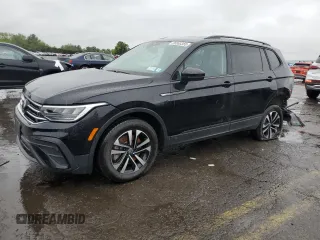 2023 Volkswagen Tiguan S with VIN 3VVFB7AX1PM119581, listed as a Copart auction lot 56563355 with 17,675 mi miles and Salvage title. Bid and sale history available at DreamBid. Image 1.