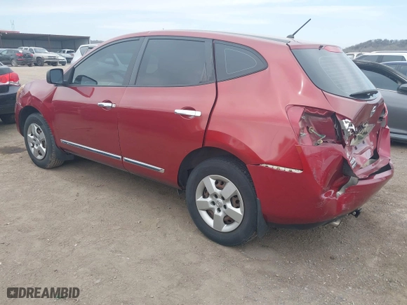 2015 Nissan Rogue Select S with VIN JN8AS5MT8FW668784, listed as a IAAI auction lot 41768882 with 136,030 mi miles. Bid and sale history available at carsss.com. Image 3.