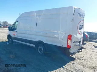 2020 Ford Transit Cargo with VIN 1FTBR3X80LKA17157, listed as a IAAI auction lot 41468875 with 169,303 mi miles. Bid and sale history available at carsss.com. Image 3.