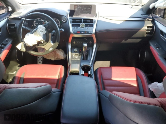 2021 Lexus NX 300 F Sport z VIN JTJSARBZ1M2197368, wystawiony jako Copart lot #56800605 z przebiegiem 33 228 mil mil oraz Szkoda całkowita • Salvage title. Historia ofert i sprzedaży dostępna na DreamBid. Obrazek 8.