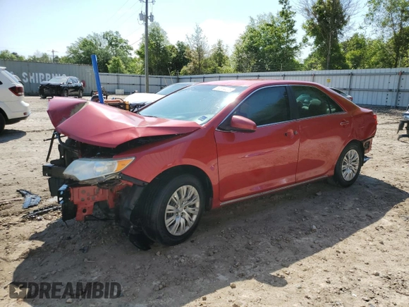 2012 Toyota Camry L with VIN 4T4BF1FK6CR181111, listed as a Copart auction lot 52814475 with 0 mi miles and Salvage Title. Bid and sale history available at carsss.com. Image 1.