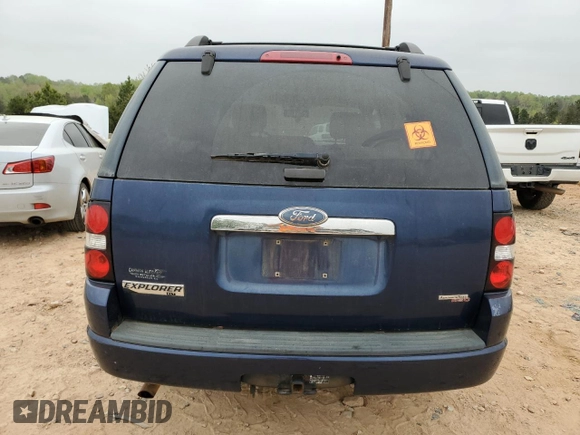 2007 Ford Explorer XLT with VIN 1FMEU73E77UB04610, listed as a Copart auction lot 51685955 with 235,292 mi miles and Clean Title. Bid and sale history available at carsss.com. Image 6.
